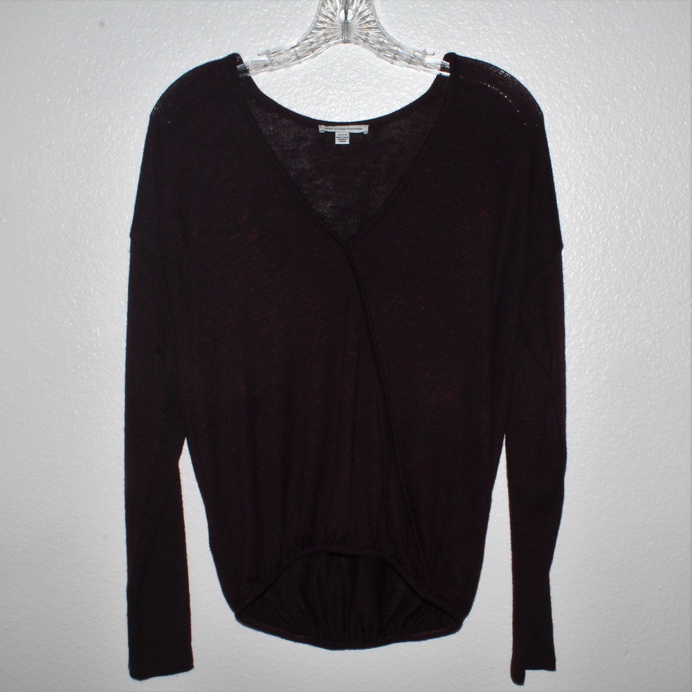 American Eagle | Long Sleeve Maroon